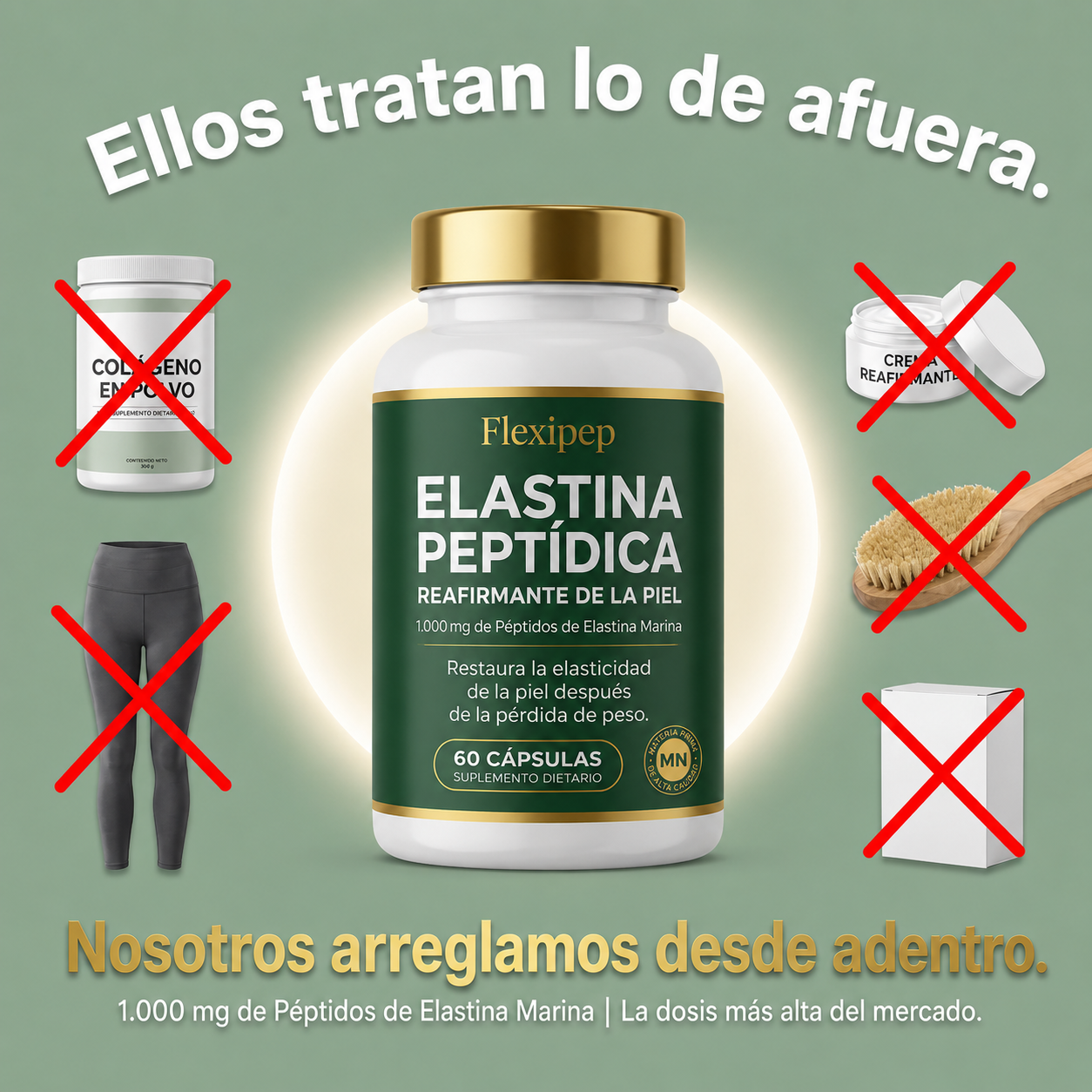 Fexipep - Reafirmante de la piel con Péptidos de Elastina